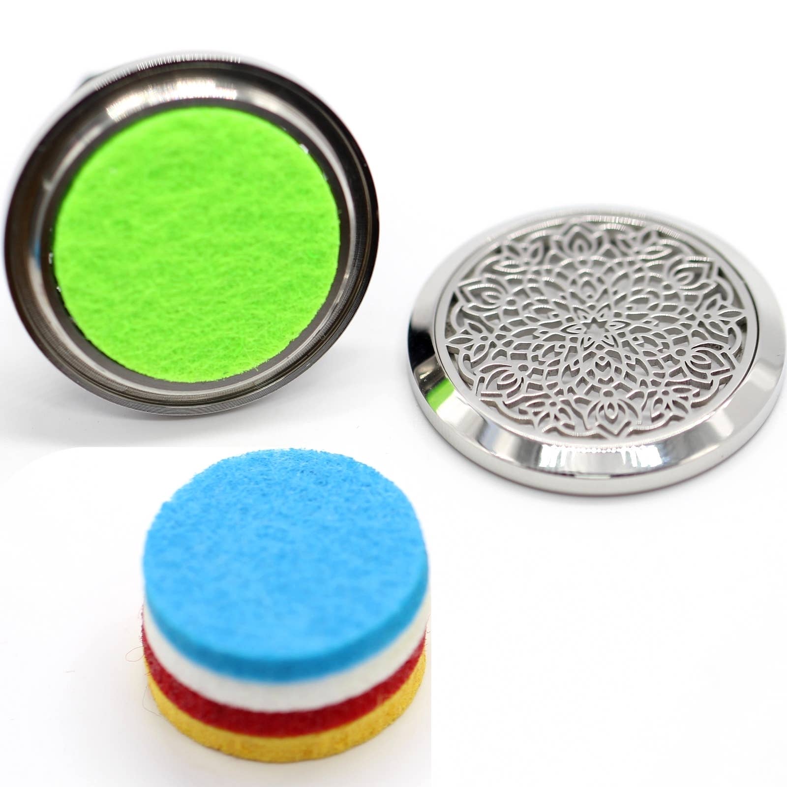 Zen'Arôme – wholesale Luftrenare för bil – Unisex – Bilparfym diffusor Clip'Arôme Mandala från Zen'Arome5