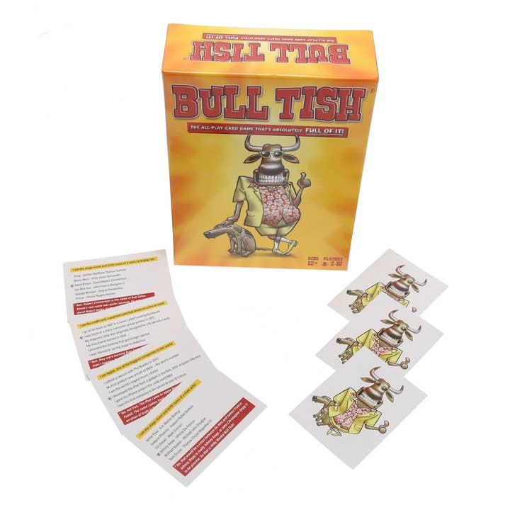 Bull Tish The All-Play Card Game for wholesale by Wood Expressions