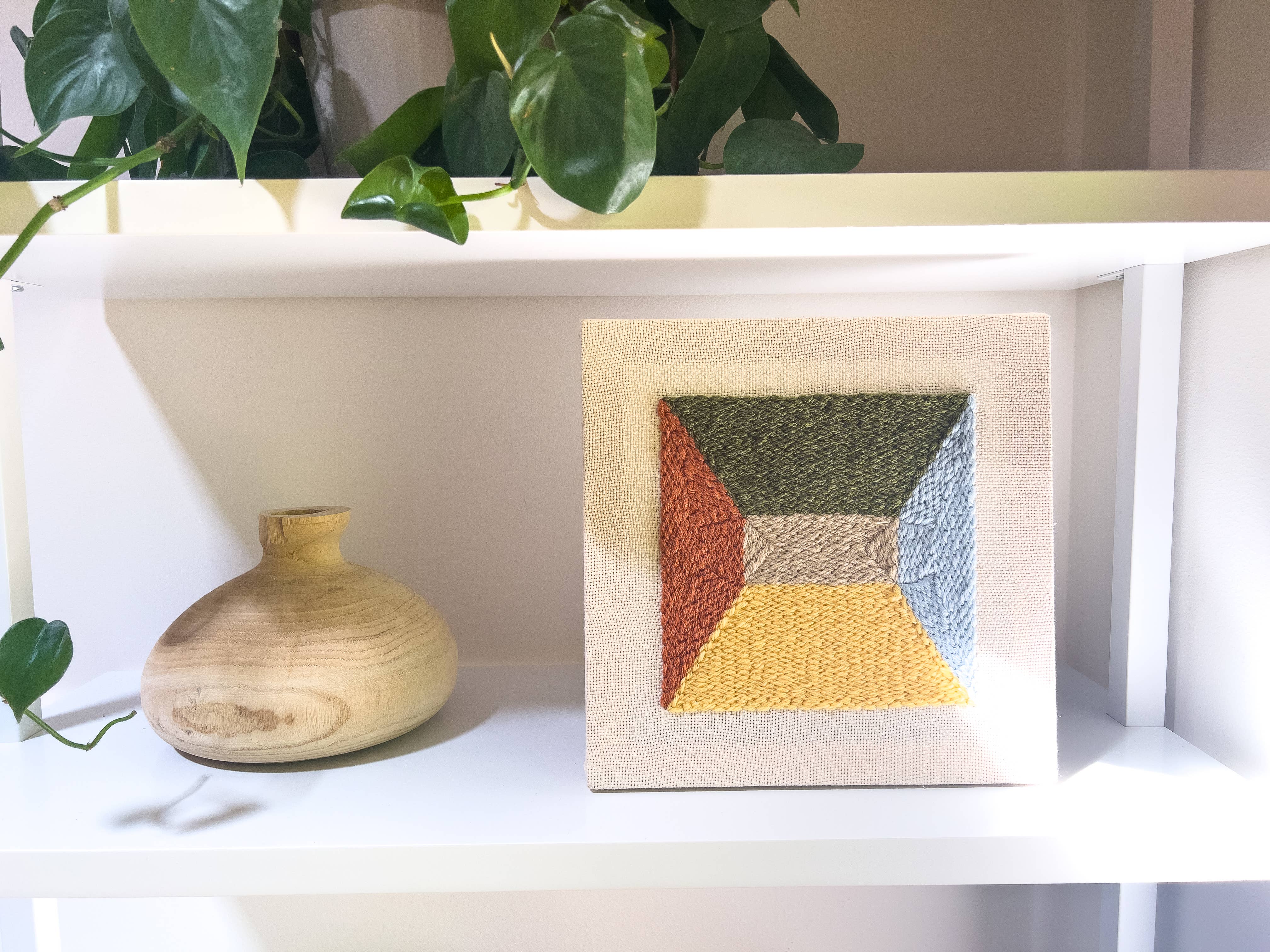 Both Hands Crafts - Wholesale DIY Craft Kit - "Portal" - Beginner Punch Needle Kit - Wall Art 6