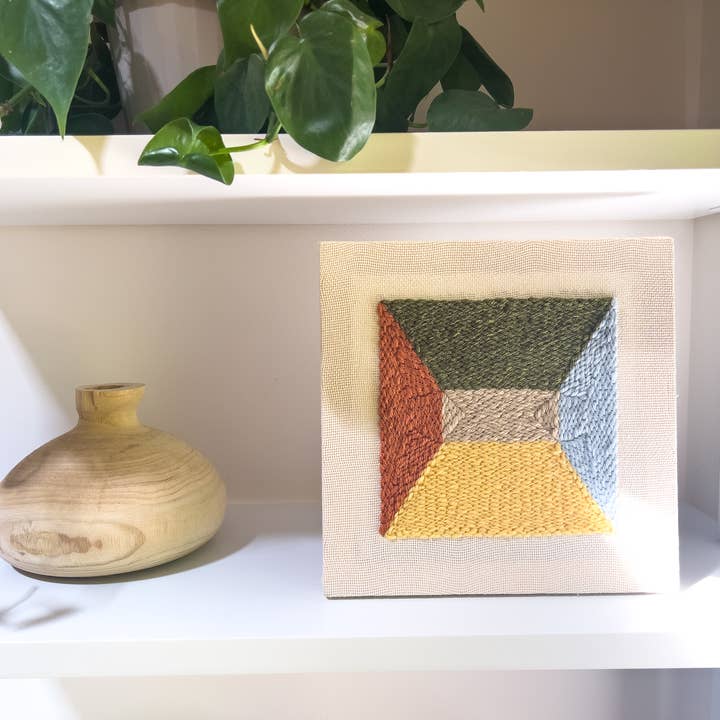 Both Hands Crafts - Wholesale DIY Craft Kit - "Portal" - Beginner Punch Needle Kit - Wall Art 6