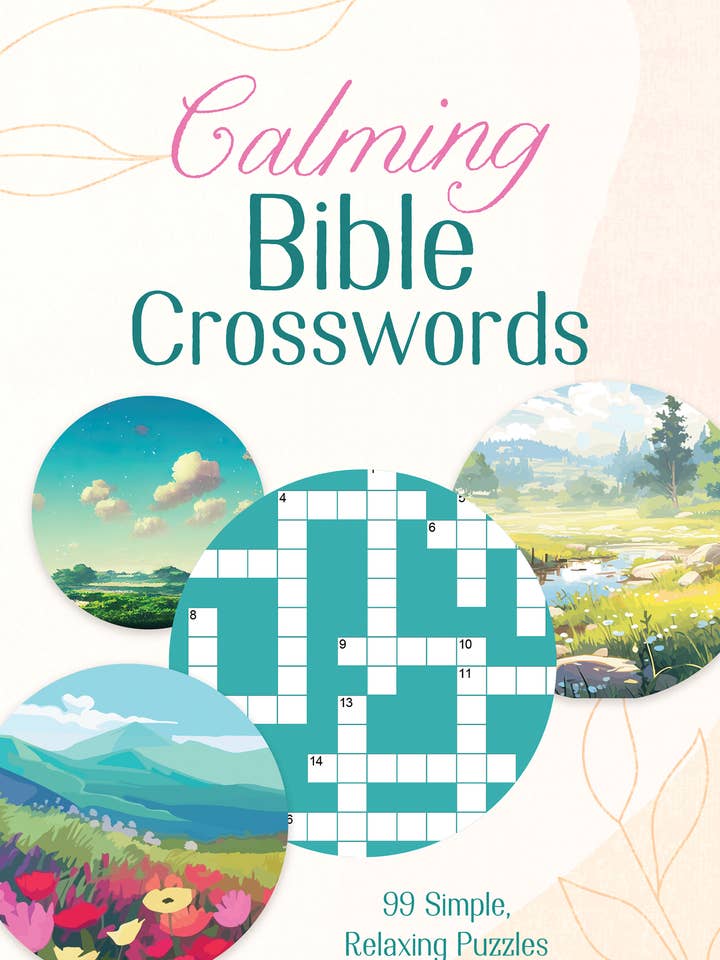 Calming Bible Crosswords for wholesale by Barbour Publishing, Inc.