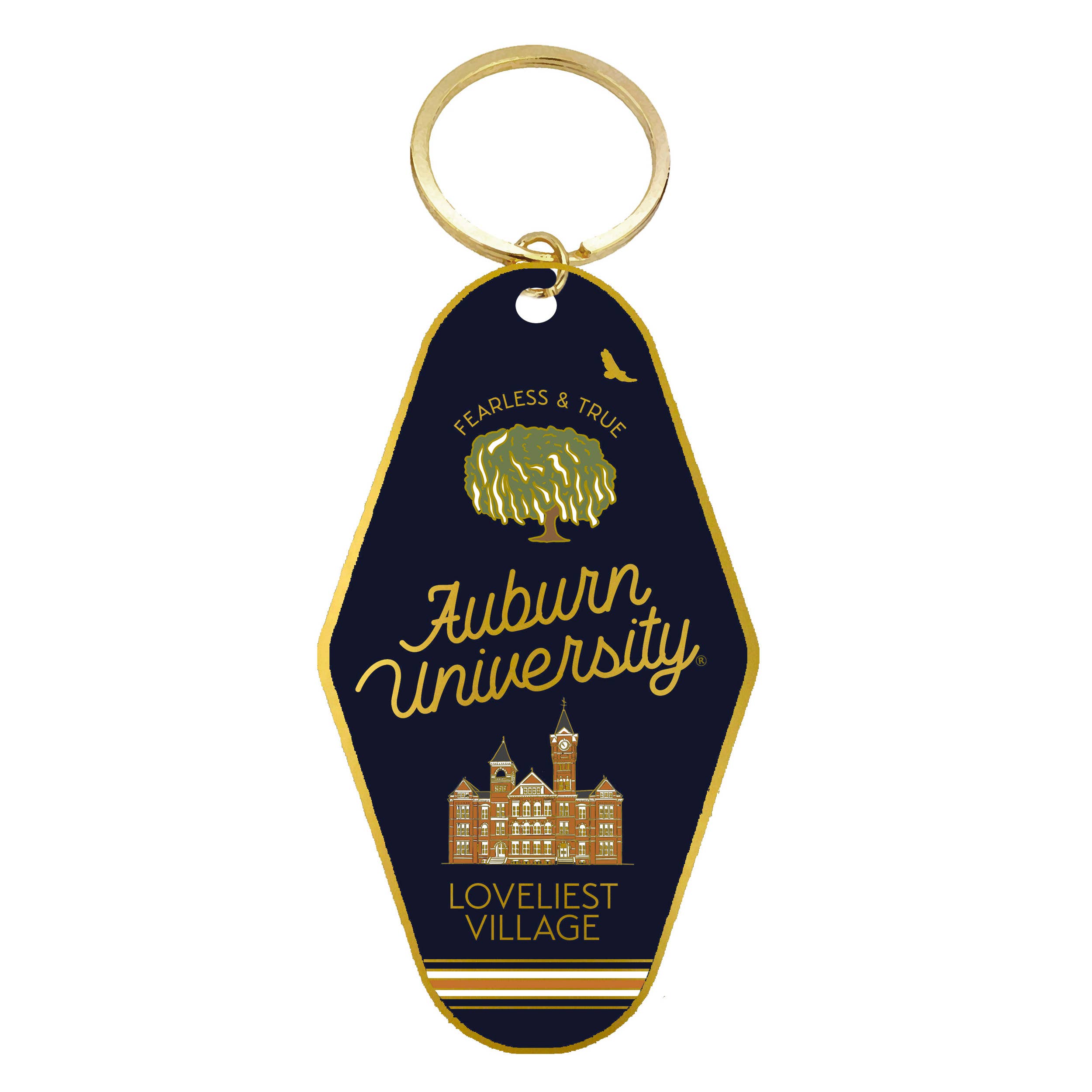 Gracefully Made Art - Wholesale Keychain - Unisex - Auburn University Enamel Keychain, Collegiate4