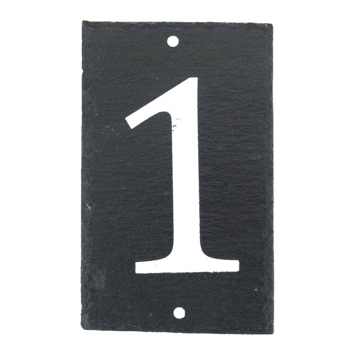 Cartello Nicola Spring Natural Slate House - Numero 1 per la vendita all'ingrosso da parte di Rinkit Ltd