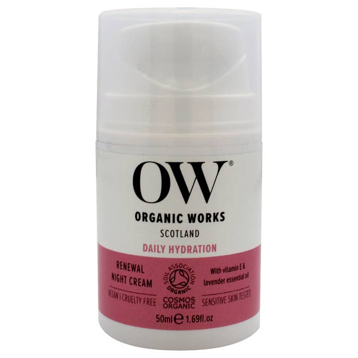 Crème de nuit Daily Hydration Renewal pour la vente par Nature Checkout Inc