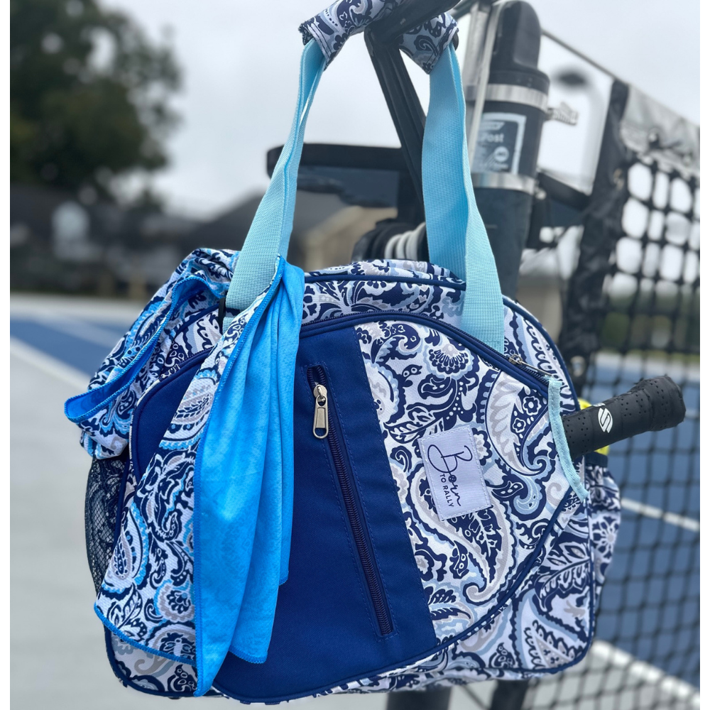 Born to Rally - Wholesale Sports Bag - Unisex - Pickleball Bag - Navy7