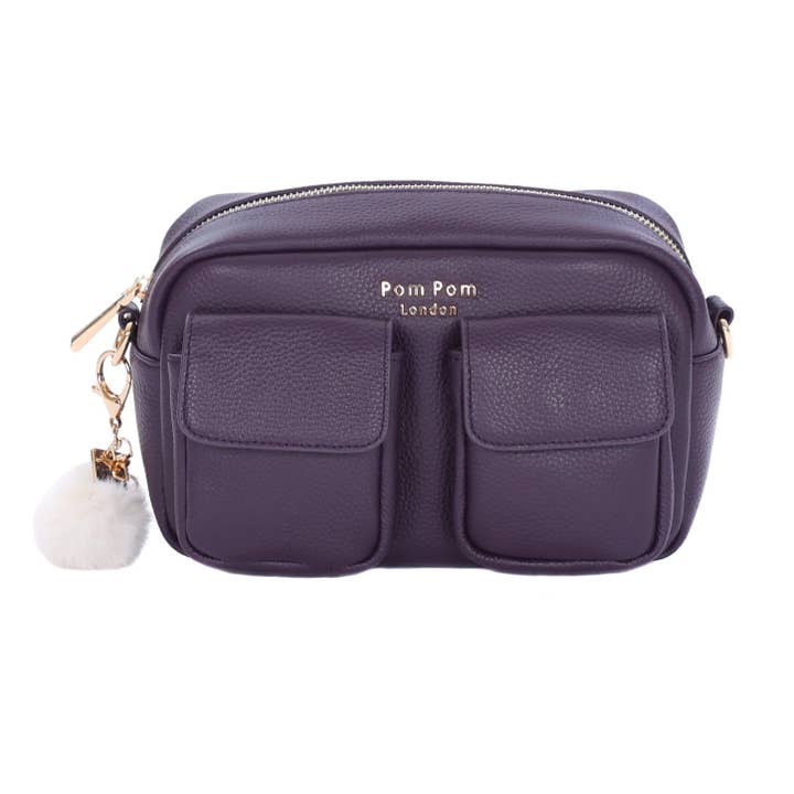 Chiswick Cargo Bag Purple Nightshade for wholesale by Pom Pom London