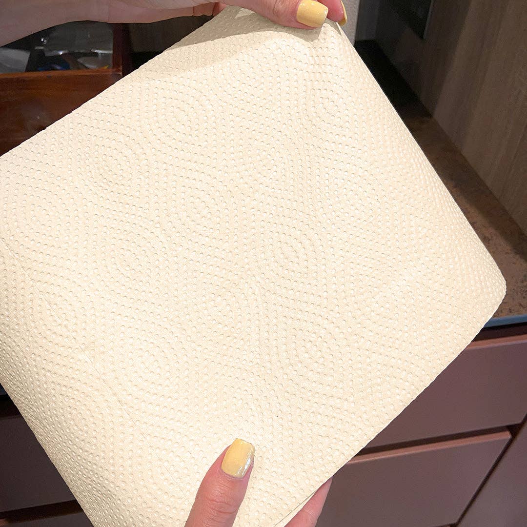 Bazoo – wholesale Toilet paper – 100% FSC Certified Unbleached Bamboo Kitchen Roll – Naked1