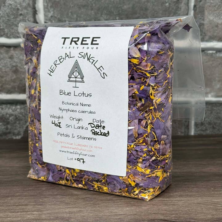 Tree Fifty Four - Venta al por mayor Tés a granel - Pétalos y Estambres de Loto Azul | 56 g - 1 kg | Hierbas a Granel4