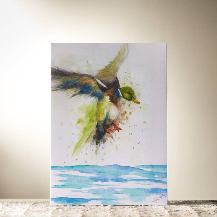 Landing Duck Card by Guan for wholesale by HomeLess Made