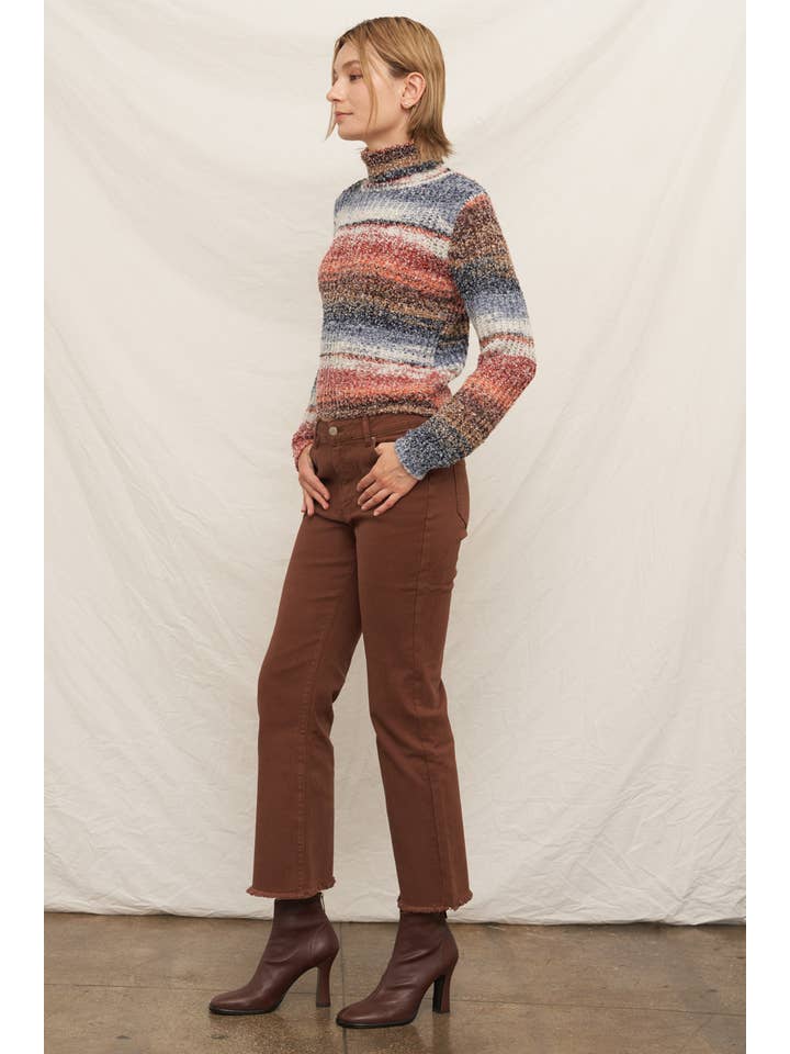 En Crème - Wholesale Jeans - Women's - Cropped Jeans with Frayed Hem 10