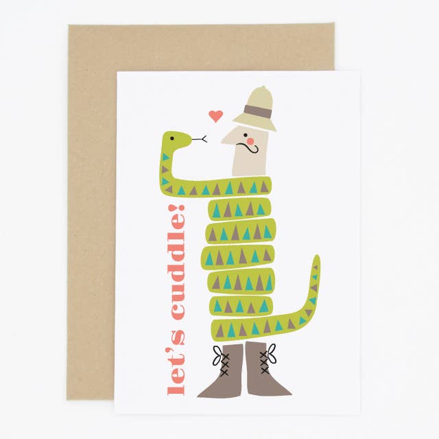 Biglietto d'Amore Abbraccio di Serpente per la vendita all'ingrosso da parte di Madame Annie et Fils