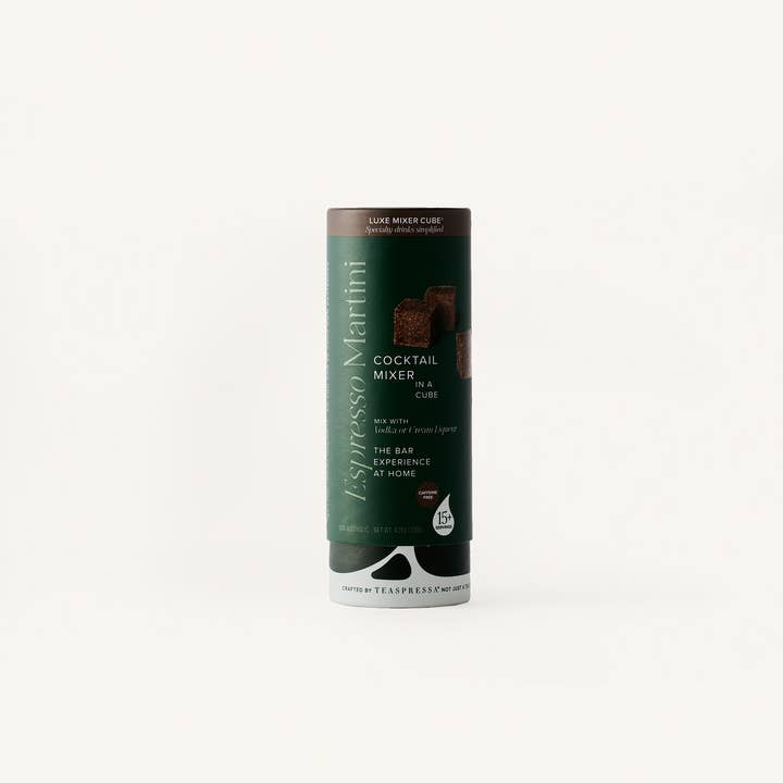Espresso Martini | Tallboy for wholesale by TEASPRESSA | LUXE Mixer Cube