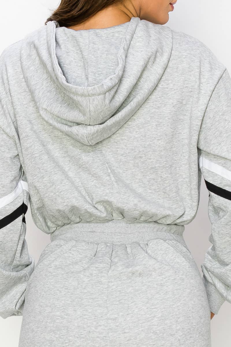 Shop Michella – Großhandel Jumpsuit – Damen – JUMPSUIT AUS FRANZÖSISCHEM FROTTEE MIT REISSVERSCHLUSS VORNE15