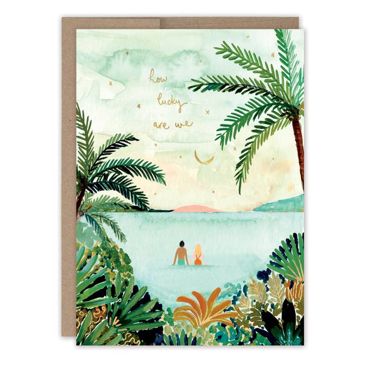 Biely & Shoaf - Wholesale Anniversary Card - How Lucky Are We Anniversary Card