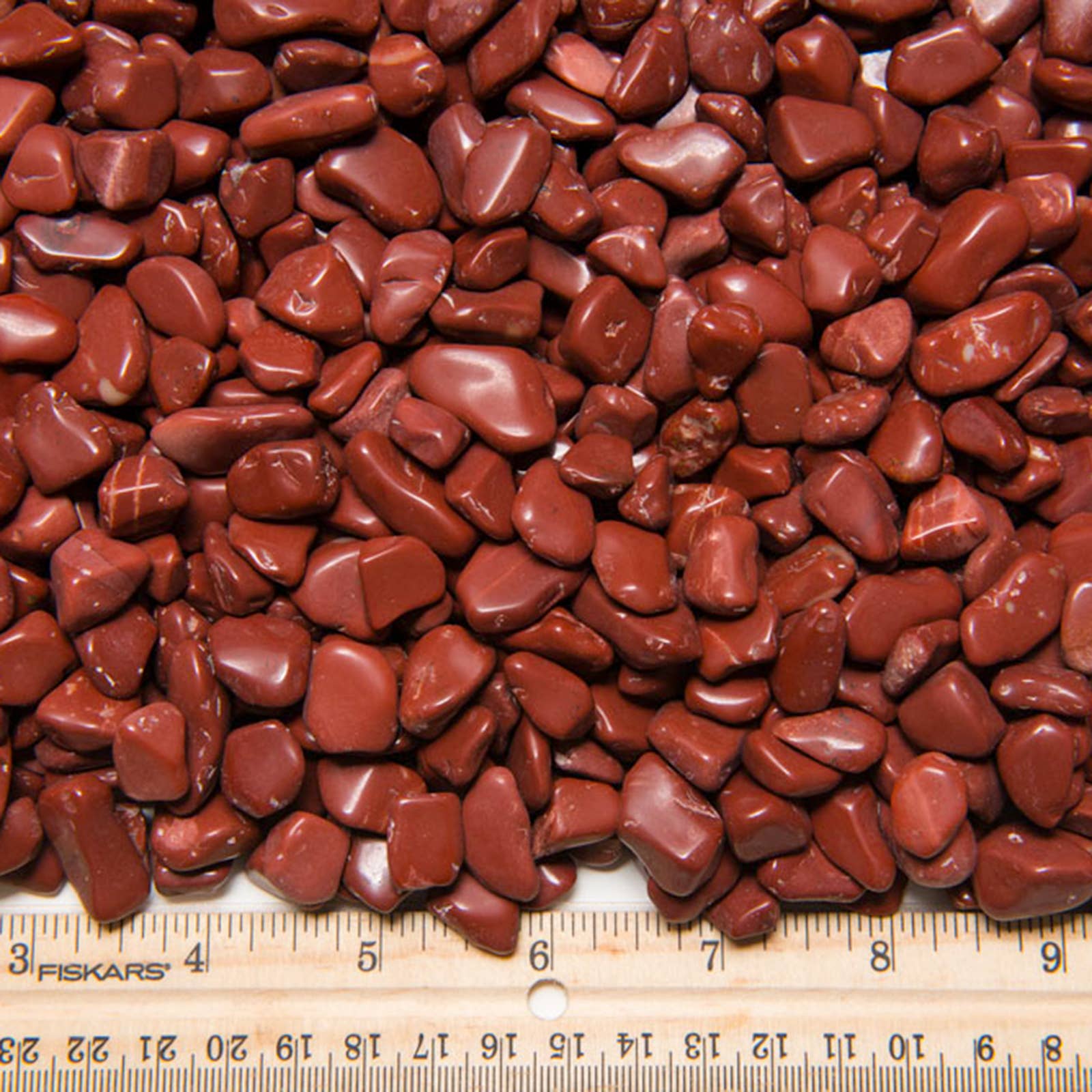 Fantasia Mining - Wholesale Spiritual Stone/Crystal - Tumbled Red Jasper - XXS - A Grade - Brazil (1 lb)2