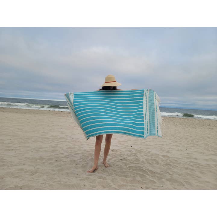 Kalkedon Towels - Wholesale Beach Towel - Double Sided Jacquard Beach Towel | Turkish Cotton Towel5
