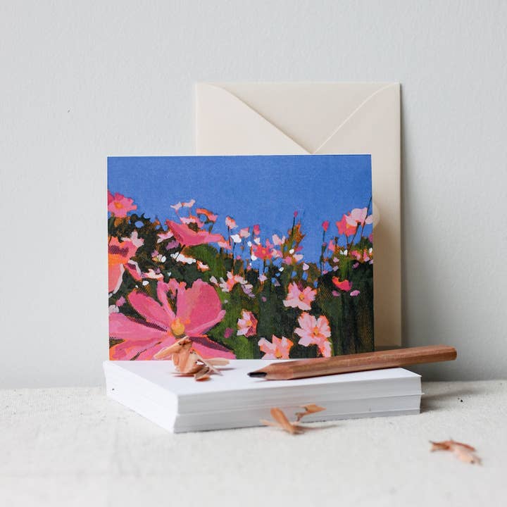 Sarah Madeira Day - Wholesale Everyday Greeting Card - Cosmos | Card & Envelope0