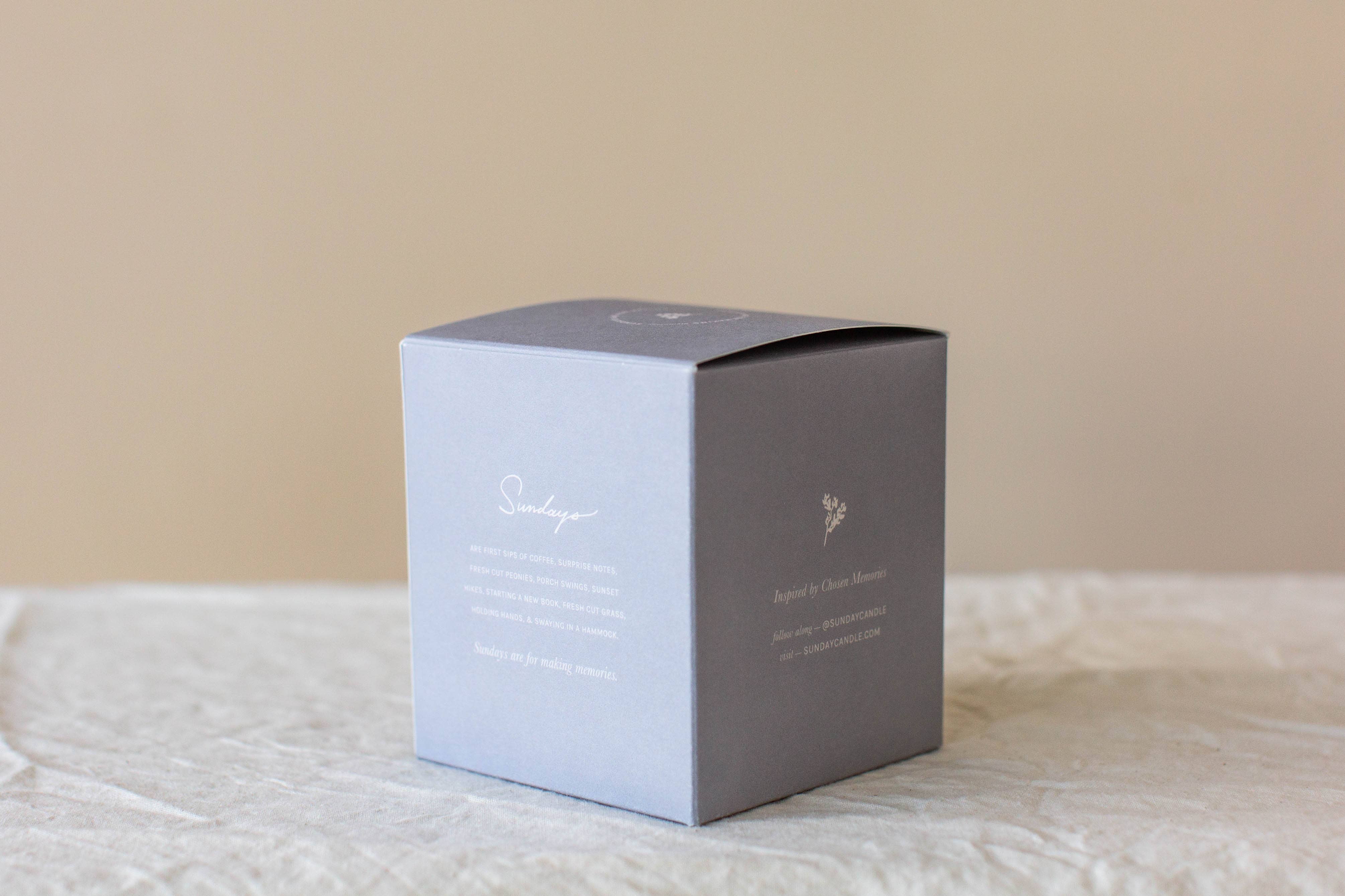 Sunday Candle Co - Vente Bougie en bocal - Grand Sur2