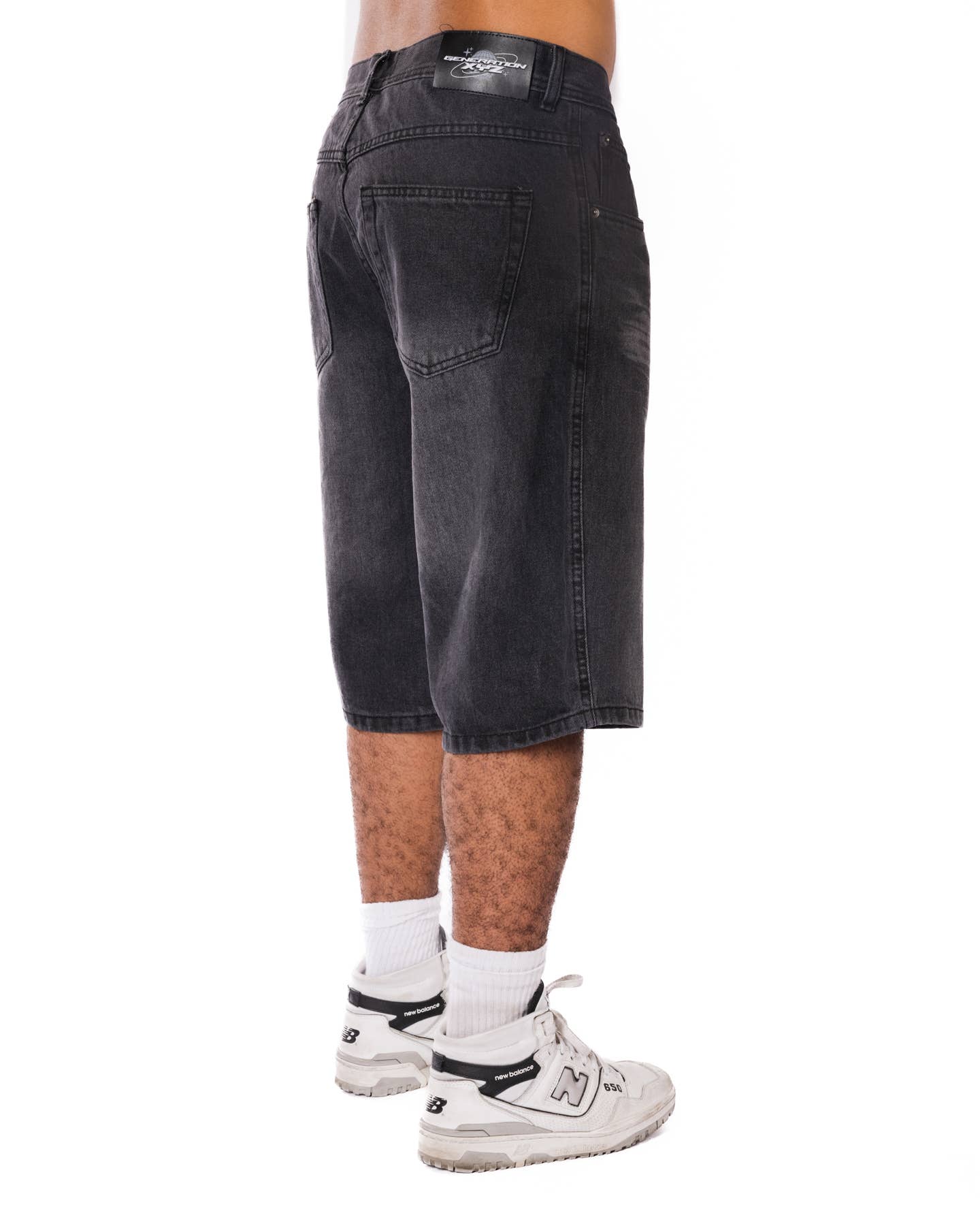 Generation XYZ - Wholesale Shorts - Men's - Loose Fit Denim Jorts  [HF-1084]9