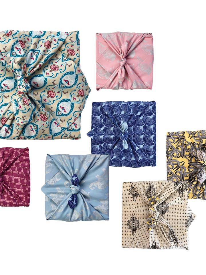 FabRap Spring Pack - Various sizes and styles for wholesale by FabRap Furoshiki