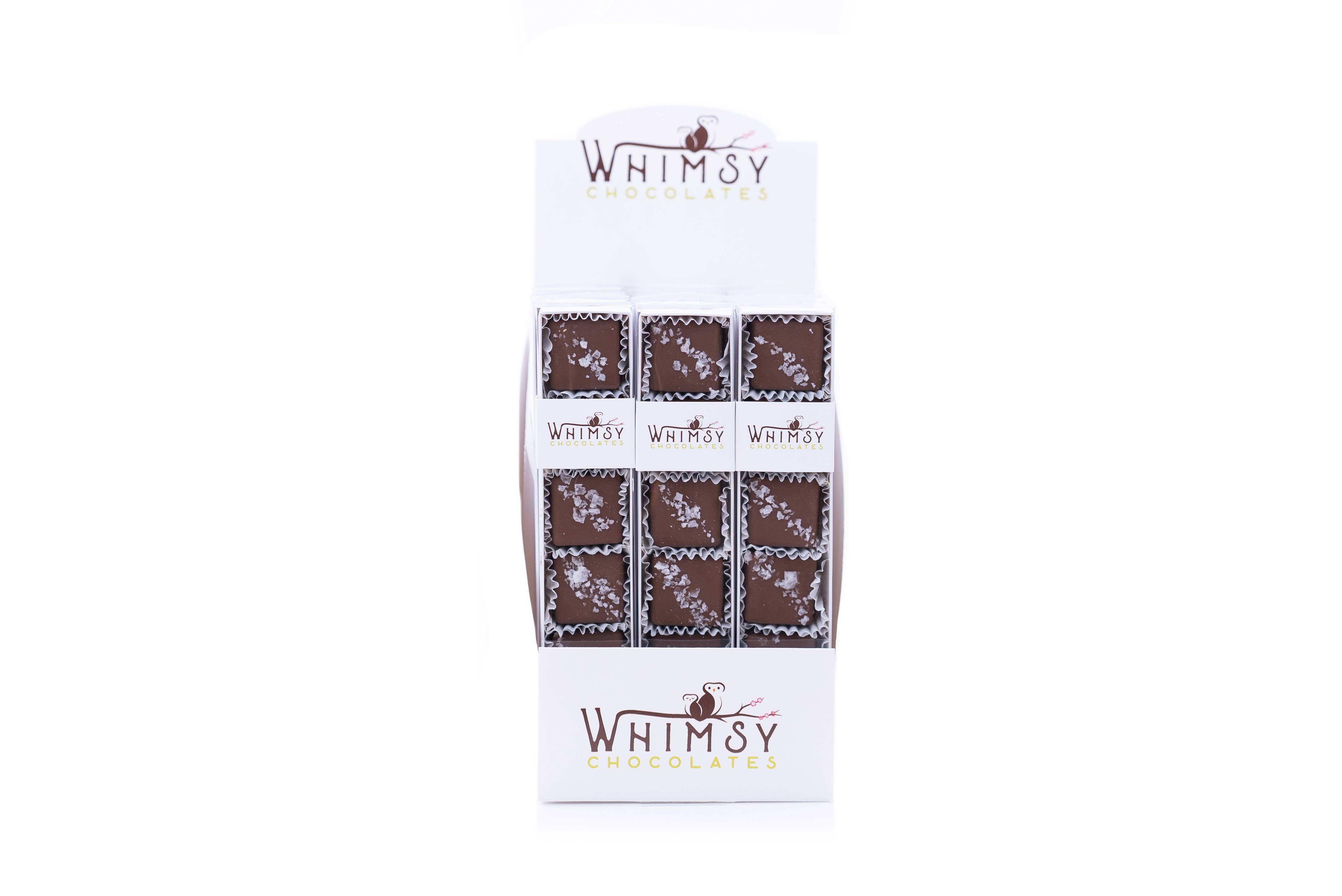 Whimsy Chocolates - Wholesale Chocolate Covered Sweets - Milk Salted Caramels1