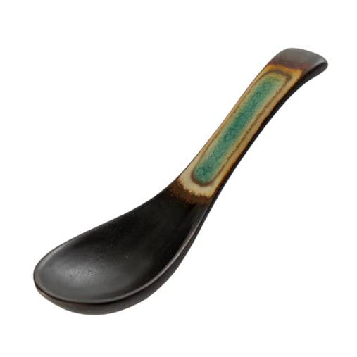 Midori Kanyu 5.75 Inch Length Soup Spoon for wholesale by Urban Tokyo