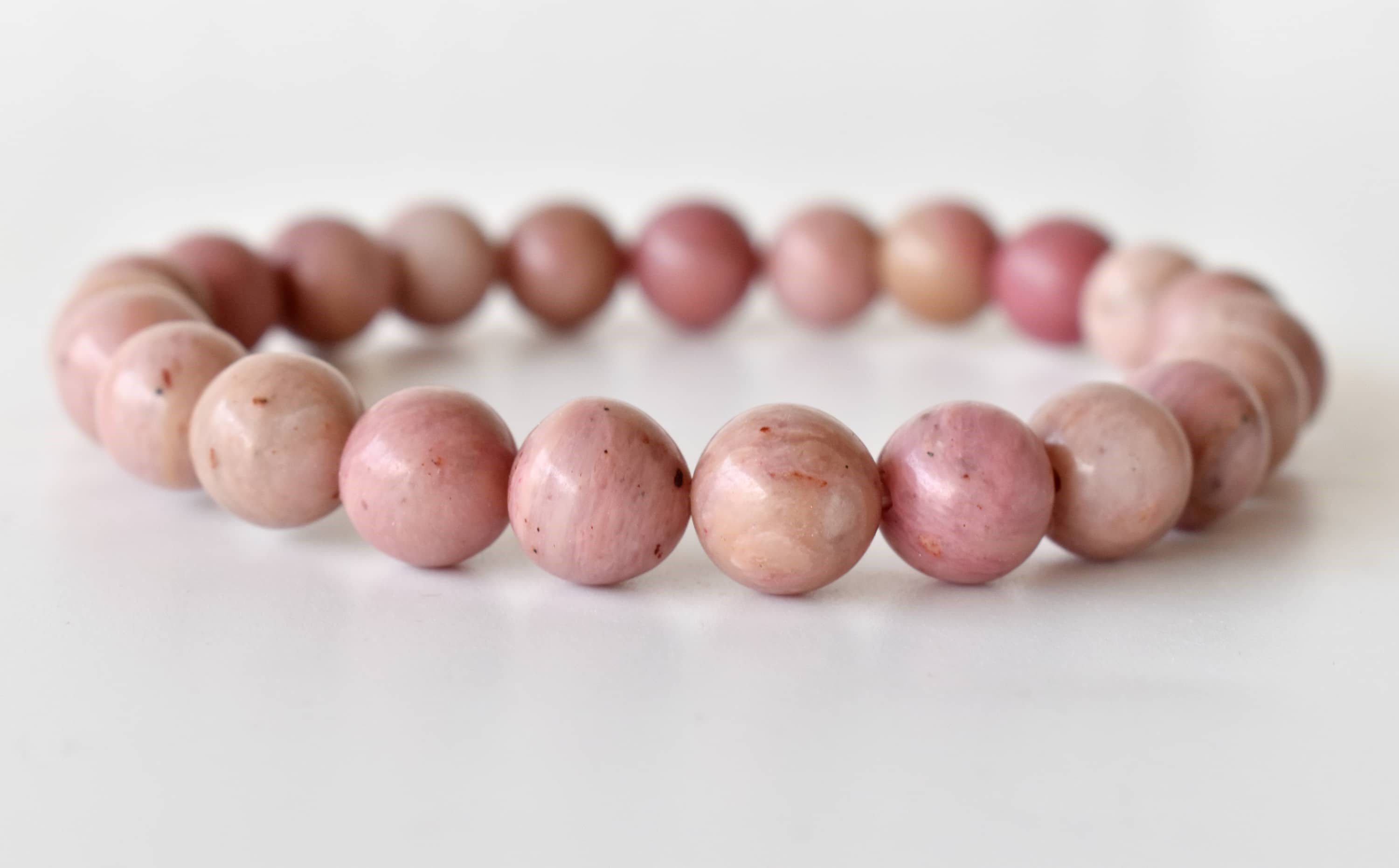 Soothing Crystals - Wholesale Beaded Bracelet - Healing Bracelet | Rhodochrosite | Gemstone Bracelet8