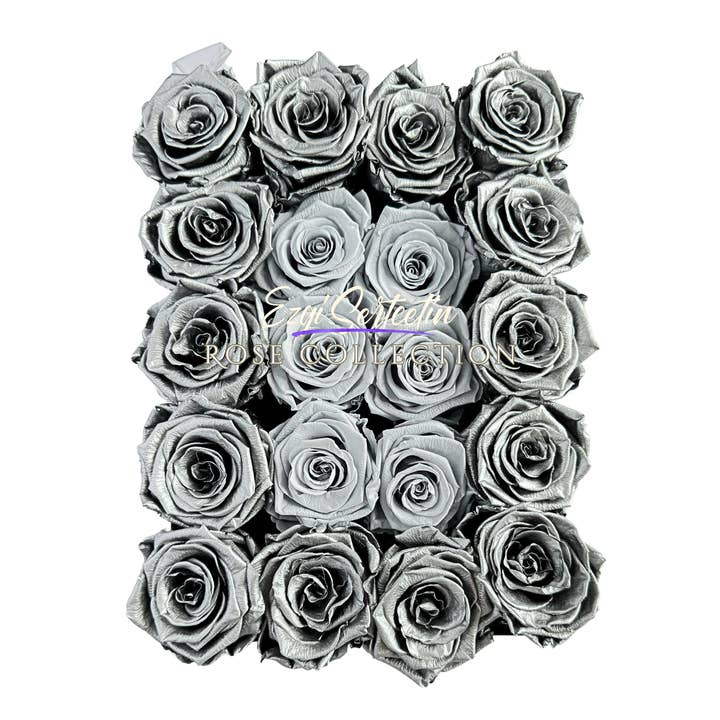 Ezgi Sertcetin - Wholesale Artificial flowers - Preserved Rose Deco Gift Box|Premium Quality Handcrafted 20 Roses x 6.5 cm Diameter|Non Toxic|Excellent for All Events and Organizations|by Ezgi Sertcetin27