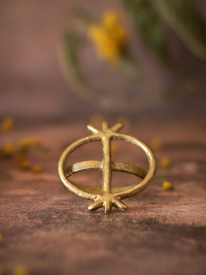 Wawa Aba napkin ring for wholesale by Dear Katiopae