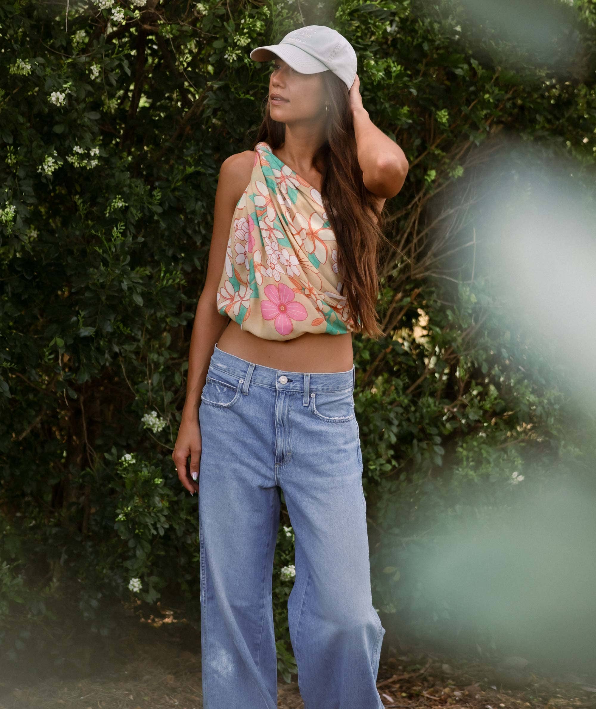 Tag Aloha Co. - Wholesale Swim Cover Up - Women's - Kailua Blooms Pareo3