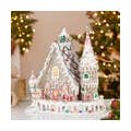 Kurt S. Adler, Inc. - Wholesale Christmas Decoration - 13"CLAYDGH GINGRBREAD INN W/C7 BULB3