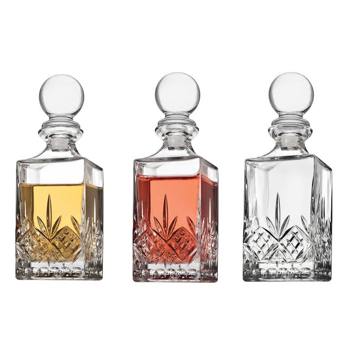 Godinger - Wholesale Decanter - Dublin Set 3 Mini Decanter