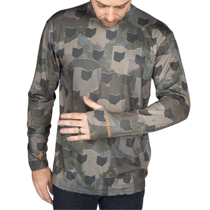 Ohio Camo - Long Sleeve Shirt for wholesale by Everyday Outdoors