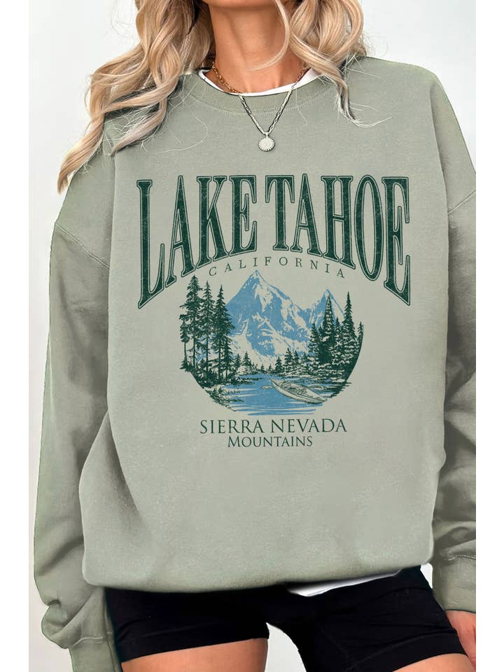 Rustee Clothing - Wholesale Graphic Sweatshirt - Women's - LAKE TAHOE CALIFORNIA GRAPHIC BRUSHED SWEATSHIRTS4
