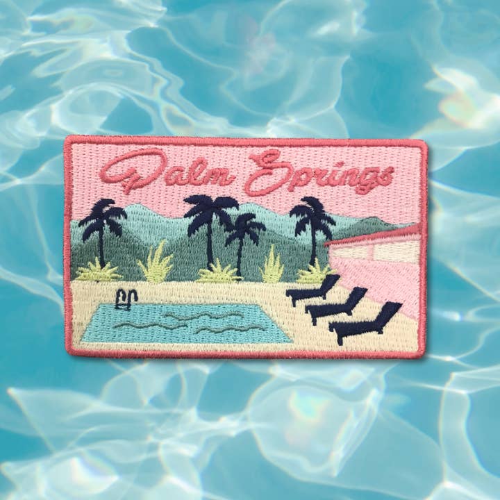 Palm Springs Patch for wholesale by Sunthing Studio