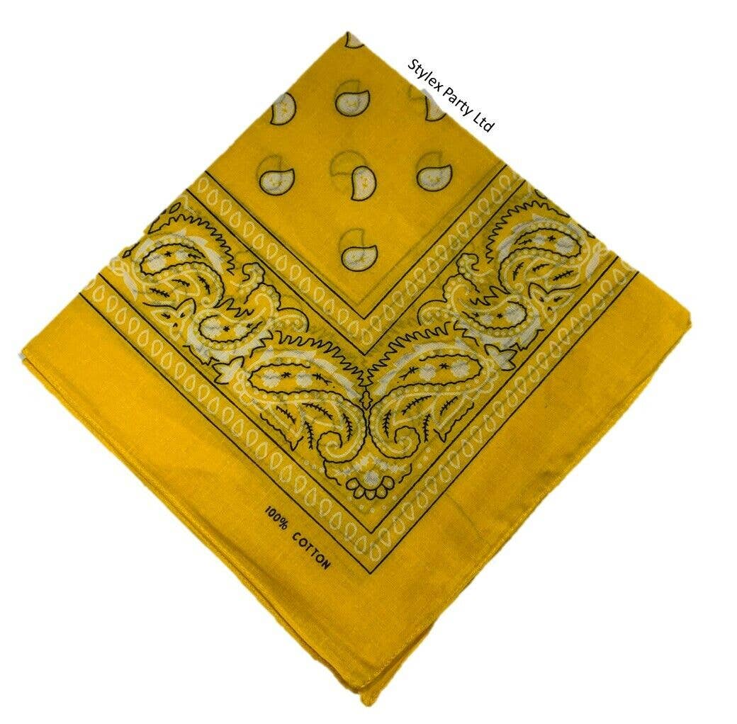 Stylex Party - Vente Bandana – femme - Écharpes Bandana Funky Design Paisley Headband9