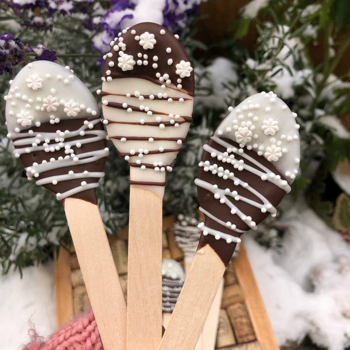 Colorado Cocoa Company - Wholesale Hot Cocoa Spoon - Chocolate Spoons Winter Collection2