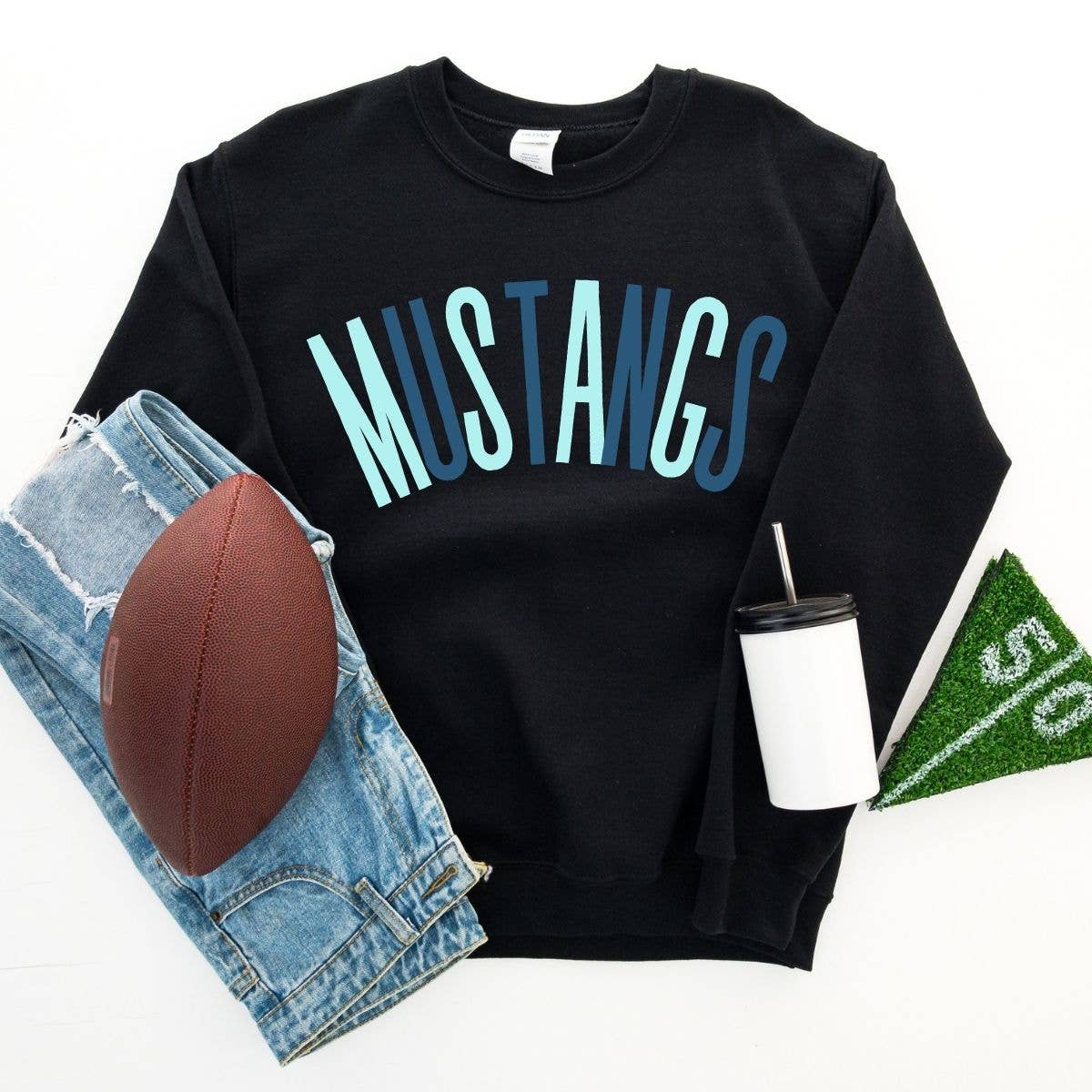 La Bella Rose Boutique - Vente Sweat-shirt à imprimés – femme - Sweat-shirt d'équipe personnalisé, pull universitaire, cadeau sportif15