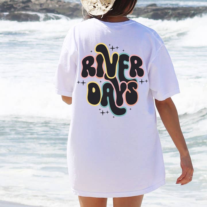 River Days - Camisa Comfort Colors para venta al por mayor de Sunfire Tees