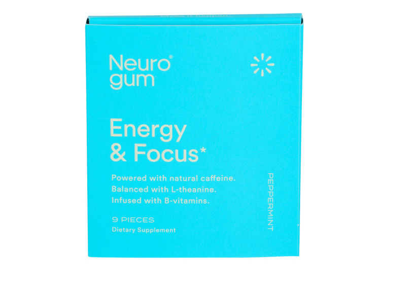 L&F Universal Goods - Wholesale Kauwgom - Neuro Gum - Energie en Focus - Pepermunt - 9 stuks0