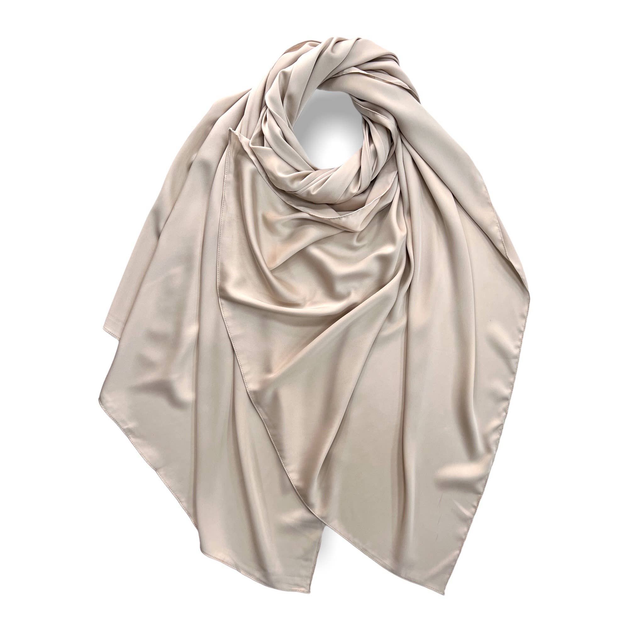 London Scarves – wholesale Scarf – Women's – Satin silky plain scarf perfect to match with a dress11