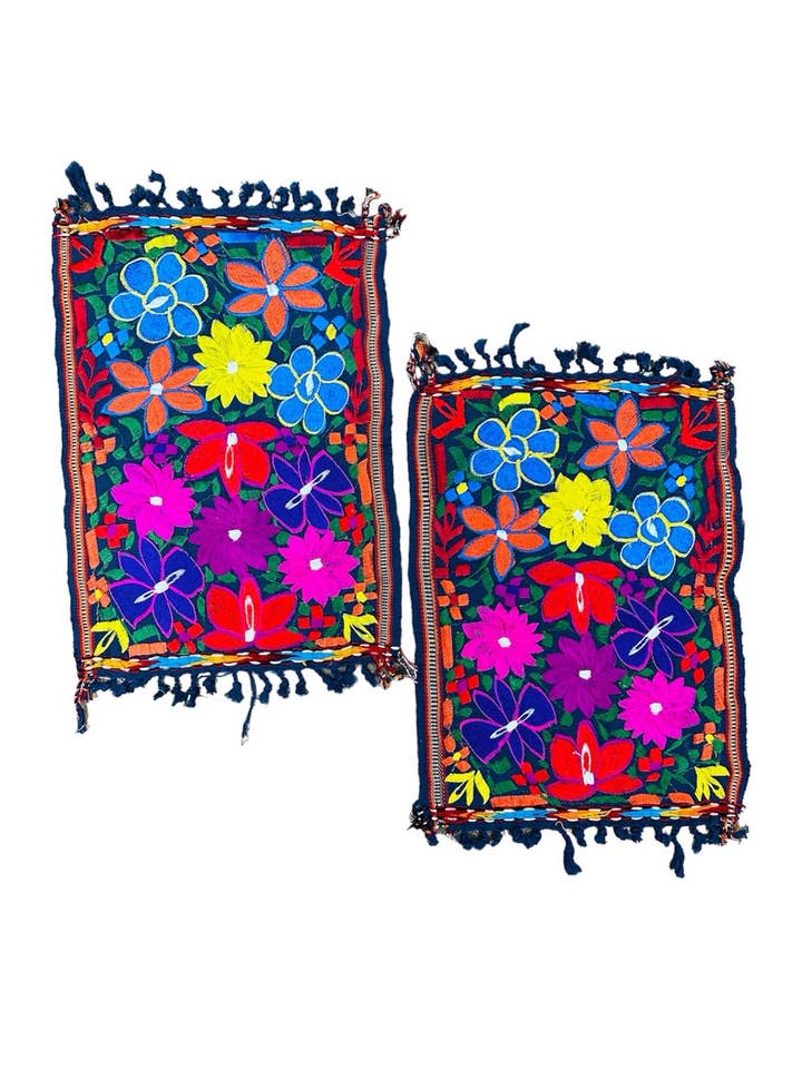 Embroidered Placemats 2 Pc Set for wholesale by Cielito Lindo