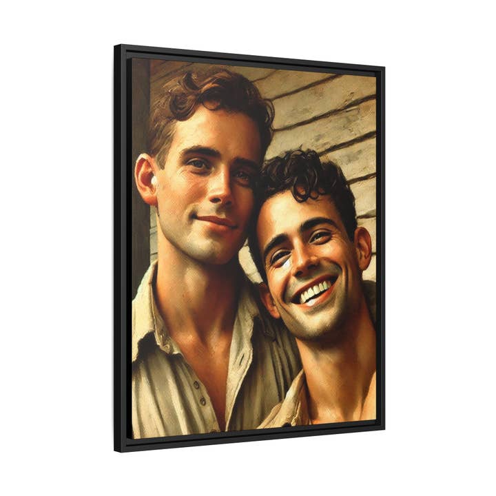 Walt & Pete - Wholesale Art Print - Missing Art Studies - Grant 01030