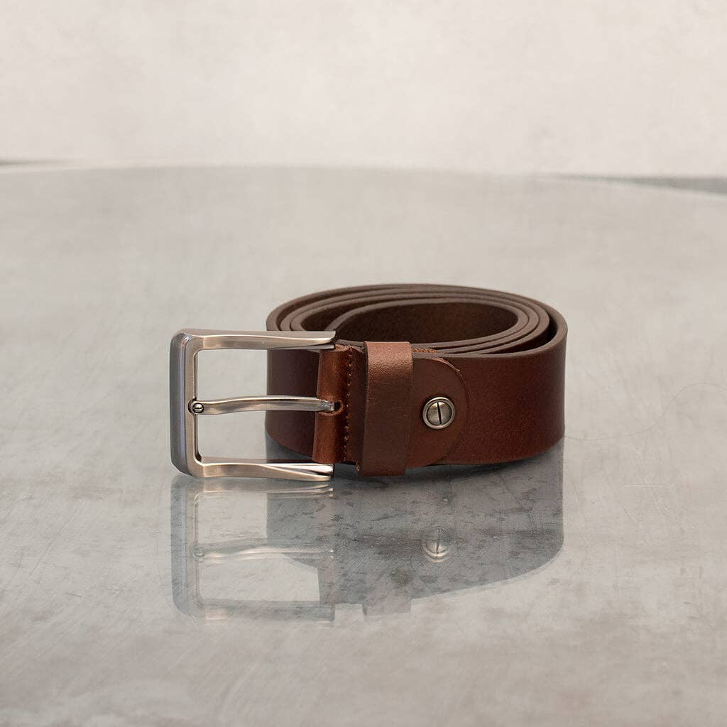 PRIMEHIDE – wholesale Belt – Men's – Men's Thick Oiled Leather Belt - BELT107
