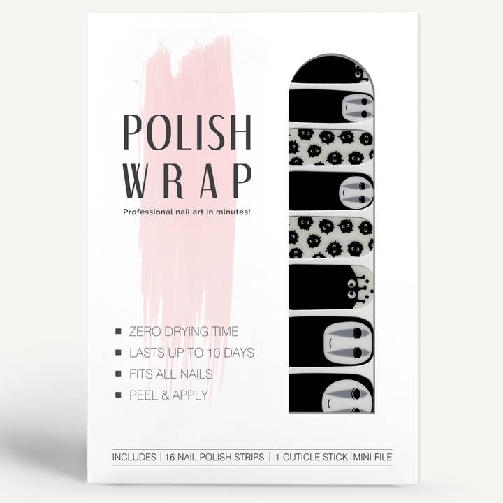 No-Face Nail Art Polish Wrap Kit for wholesale by Polish Wrap