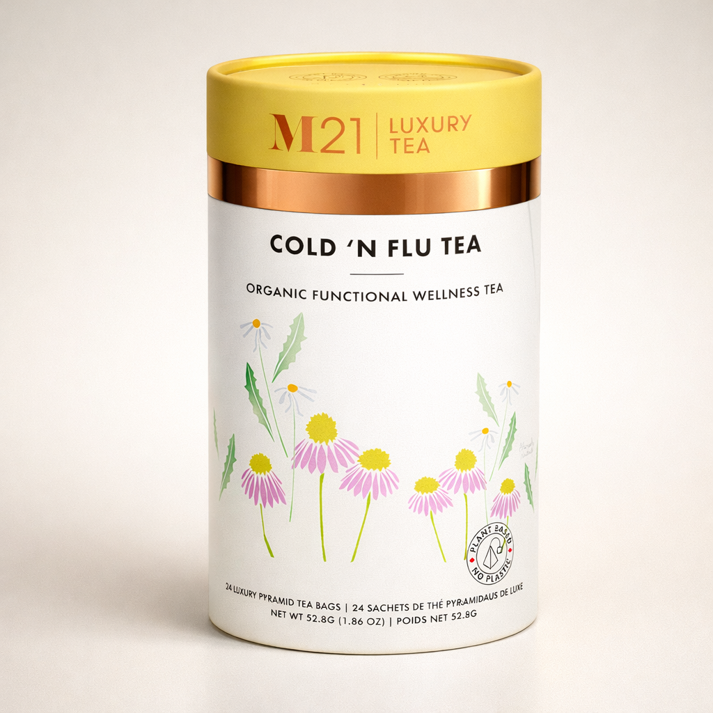 Tega Organic Tea - Wholesale Health/Detox Tea - Cold & Flu Luxury Herbal Tea | Canadian | 24 Tea Bags0