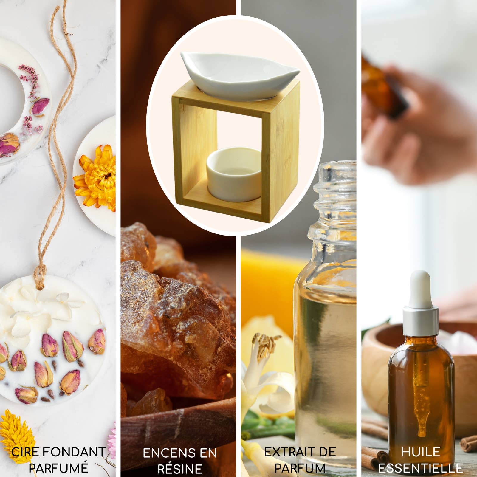 Zen'Arôme - Wholesale Oil Warmer - Bamboo Foliage Ceramic Wax and Melter Warmer3