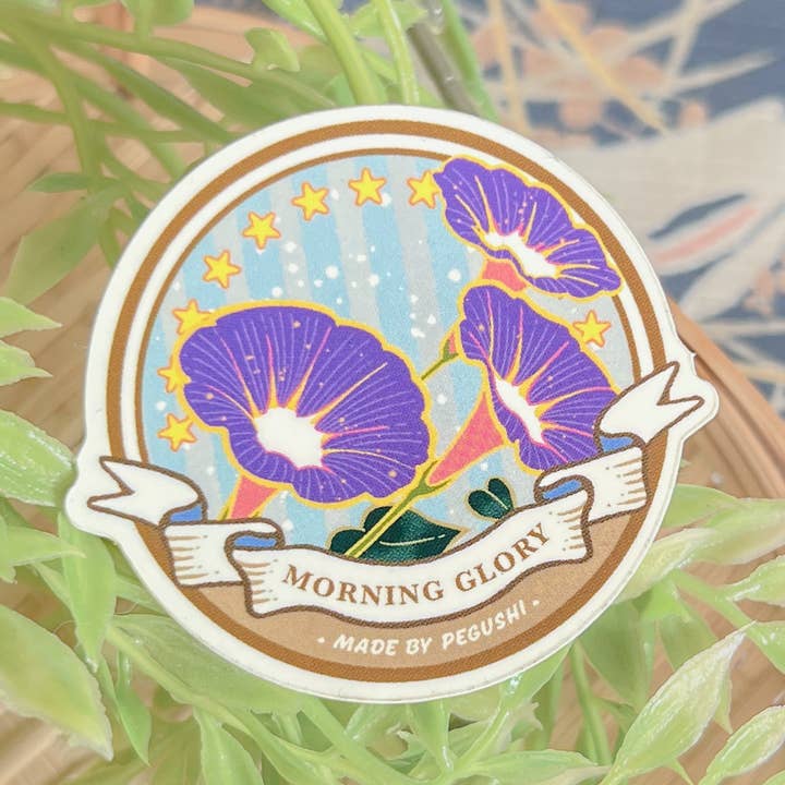 Morning Glory Aufkleber für den Großhandel von Pegushi