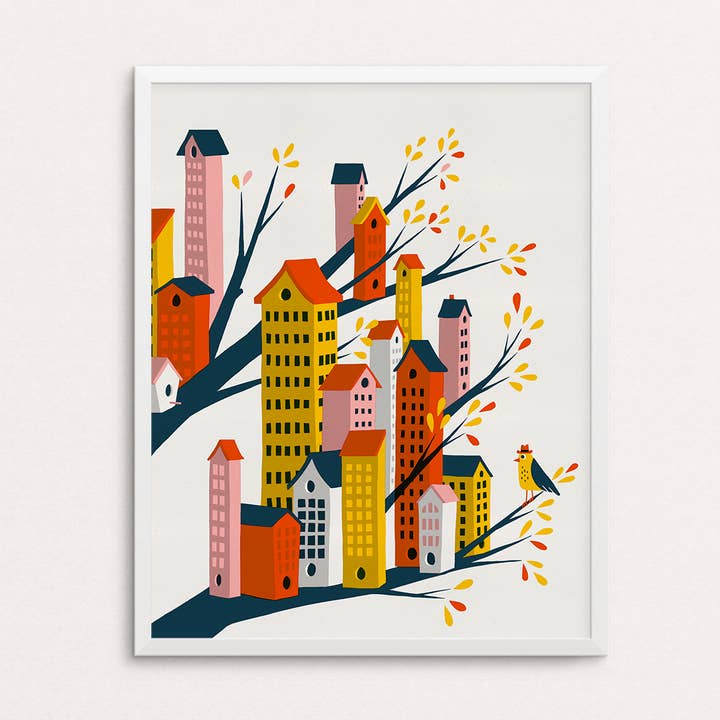 Factory 43 - Wholesale Art Print - Bird City Art Print0
