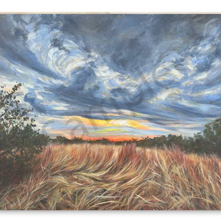 Bois de l'arrière-pays du Texas pour la vente par Gena Destri